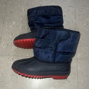 Boys Blue Snow Boots